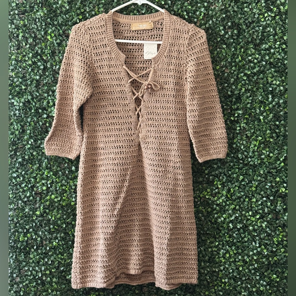 FREE PEOPLE Amalia Sweater Mini DRESS - Picture 5 of 10